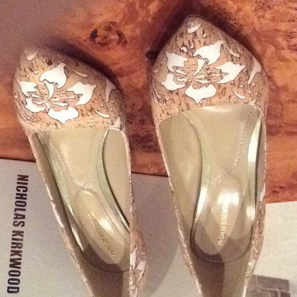 Nicholas Kirkwood $795 Leather “Cork” printed pump - Picture 7 of 9